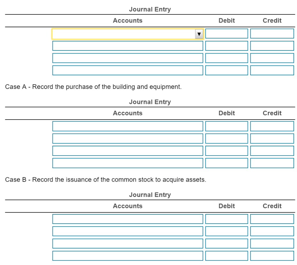 debit credit accounting exercises