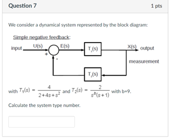 Solved We Consider A Dynamical System Represented By The | Chegg.com