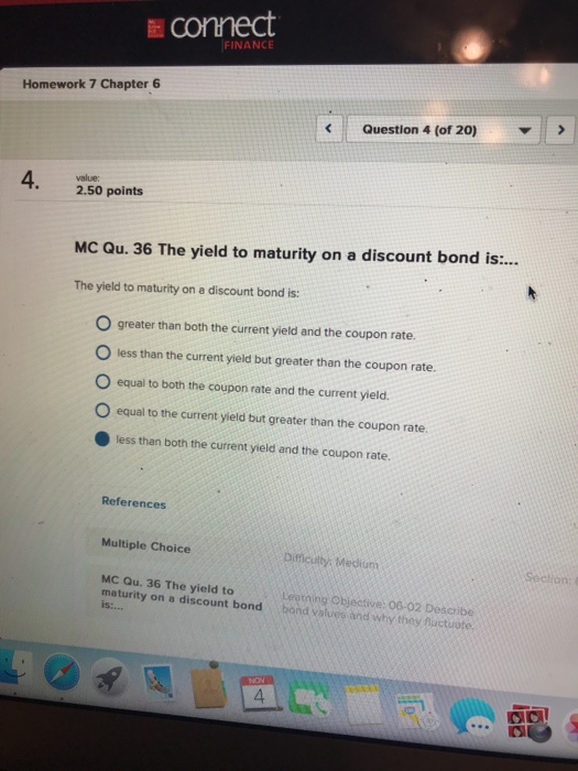 Connect finance homework
