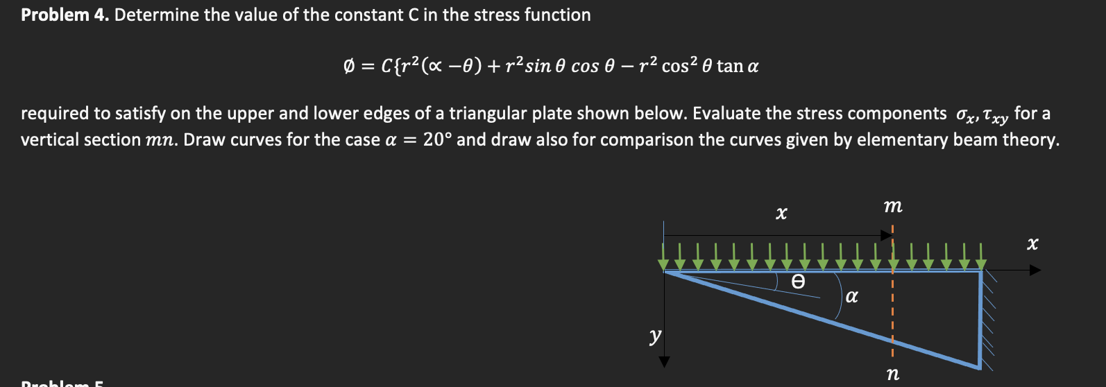 Problem 4. Determine the value of the constant C in | Chegg.com