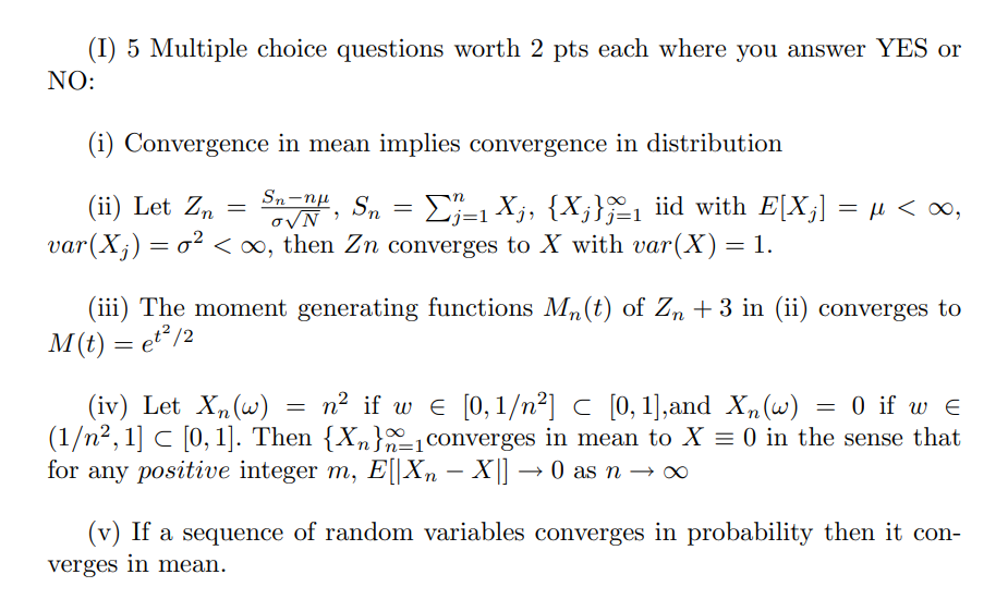 Solved I 5 Multiple Choice Questions Worth 2 Pts Each W Chegg Com