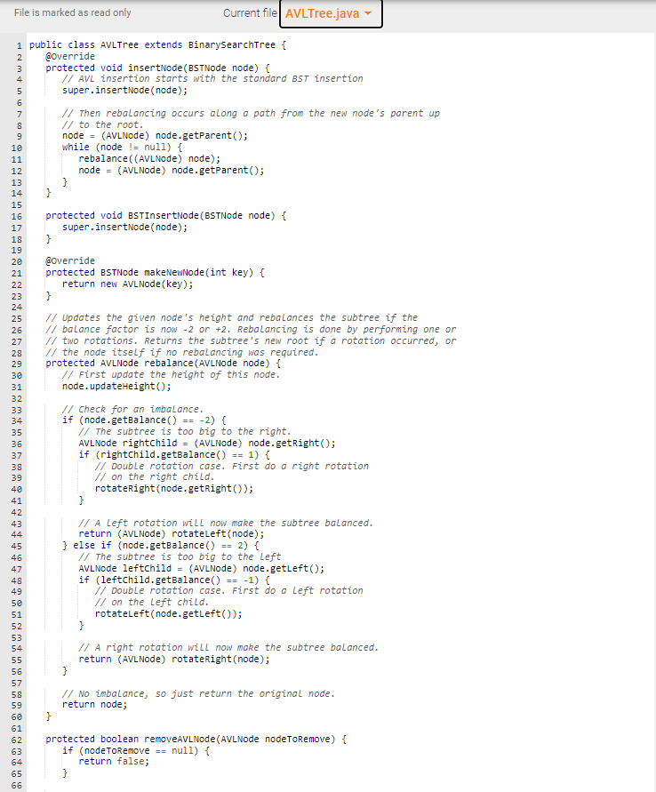 Solved Step 1: Inspect the BSTNode.java and | Chegg.com
