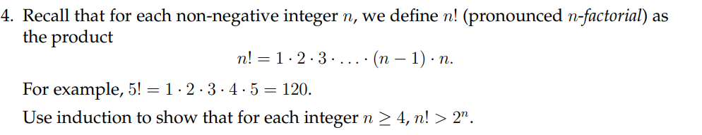 Solved Recall that for each non-negative integer n, we | Chegg.com