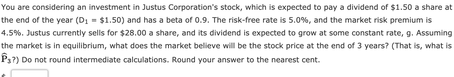 Solved You are considering an investment in Justus | Chegg.com