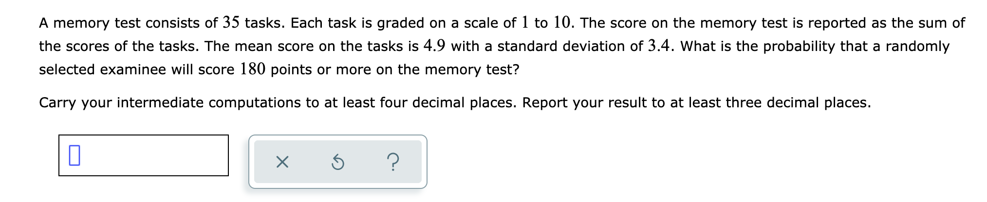 an essay test relies on the memory task called