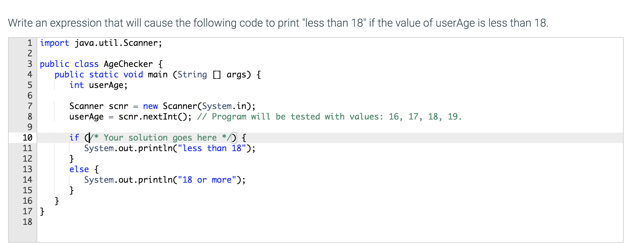 Solved Write an expression that will cause the following | Chegg.com