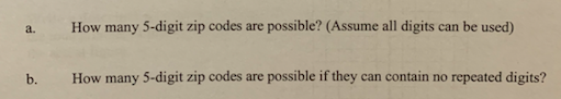 How Many 5 Digit Zip Codes Are Possible