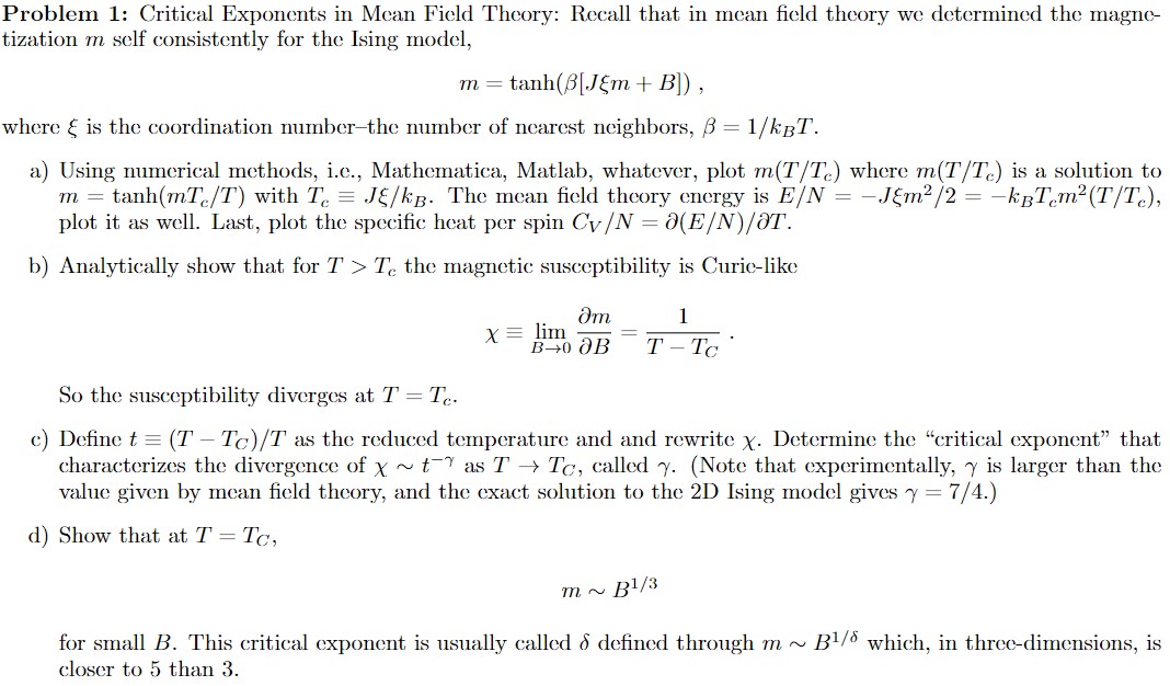 This is graduate stat mech, I need a detailed | Chegg.com