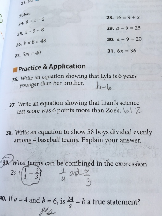 Solved 21. 9a Solve. 28. 16-9+x 29. a - 9-25 30. a 9 20 31. | Chegg.com