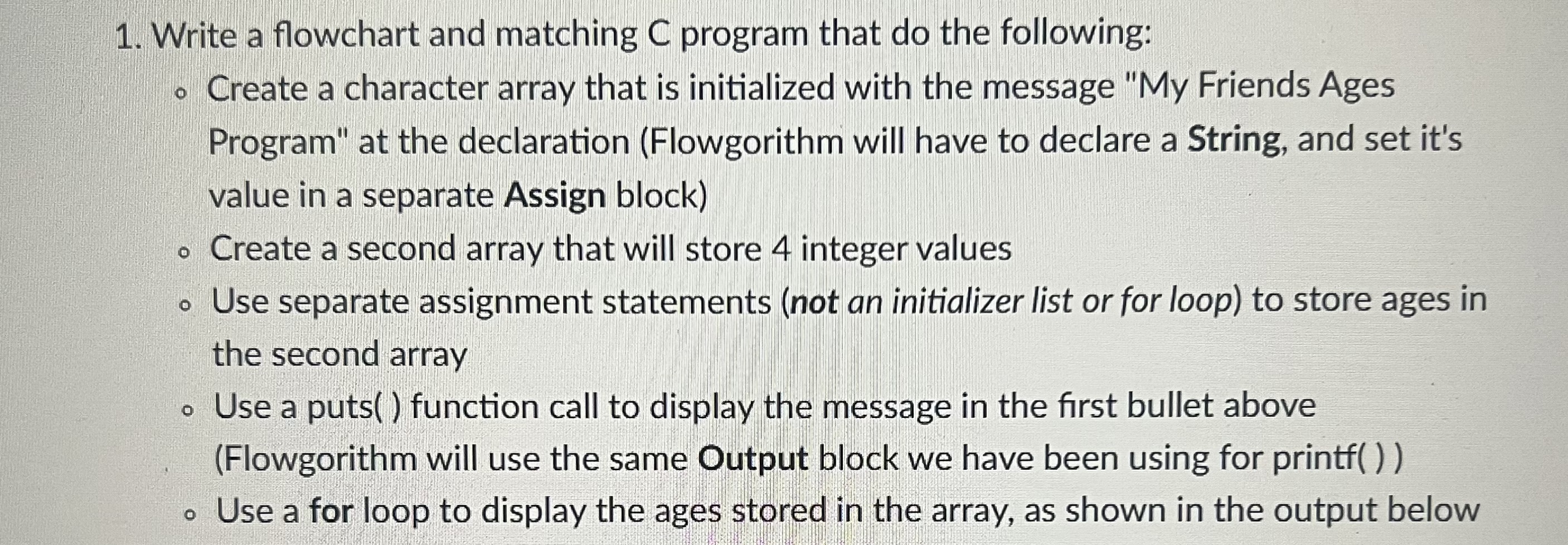 Solved Write a flowchart and matching C program that do the | Chegg.com