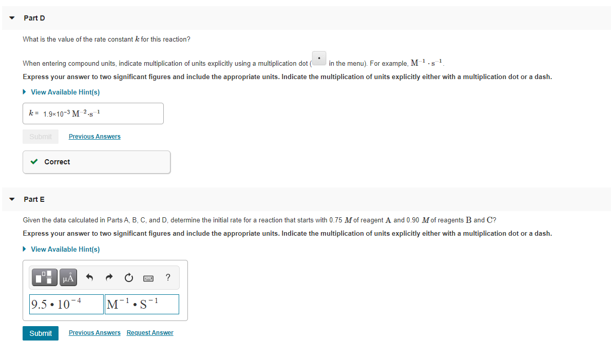 solved-part-d-what-is-the-value-of-the-rate-constant-k-for-chegg