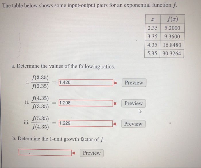 Solved The table below shows some input-output pairs for an | Chegg.com