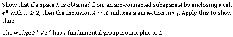 Solved THIS IS ALGEBRAIC TOPOLOGY. ADVANCED MATH.PLEASE GIVE | Chegg.com