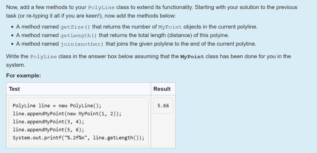 Solved Need help with this question.. I have done this code | Chegg.com