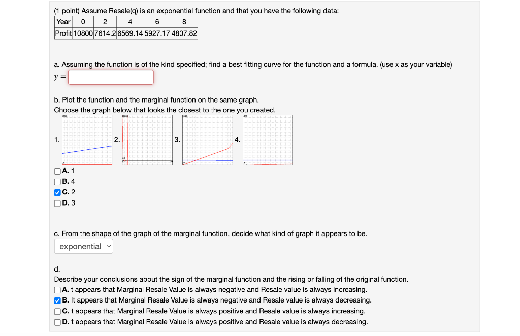 solved-1-point-assume-resale-a-is-an-exponential-function-chegg