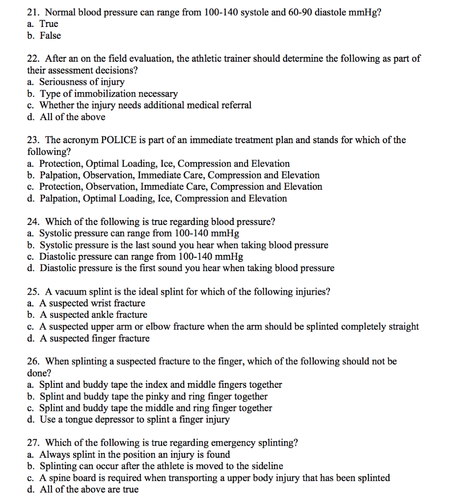 Solved 21 Normal Blood Pressure Can Range From 100 140 Chegg Com