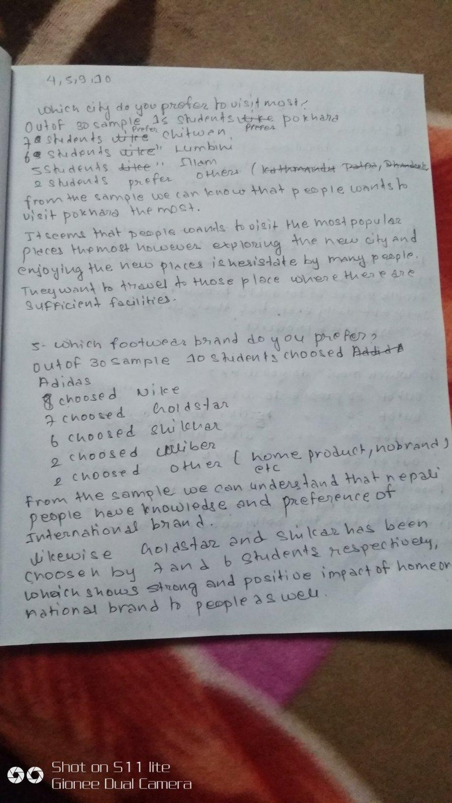 Solved Out of 30 sample prefer profer 4, 5,9 130 which city | Chegg.com