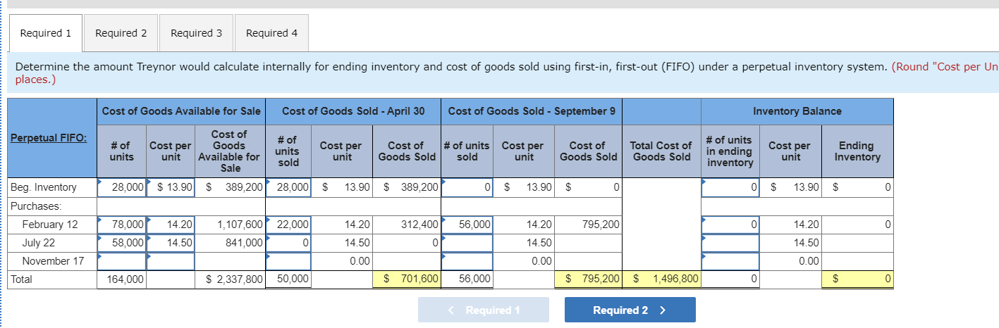 solved-to-more-efficiently-manage-its-inventory-treynor-chegg