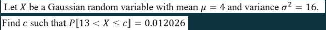 Solved 16. Let X be a Gaussian random variable with mean u = | Chegg.com