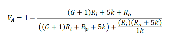Solved How can I come up with the equation for V_A | Chegg.com