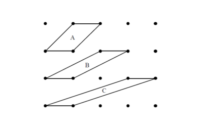 Solved For the square 2-D plane lattice below, calculate the | Chegg.com
