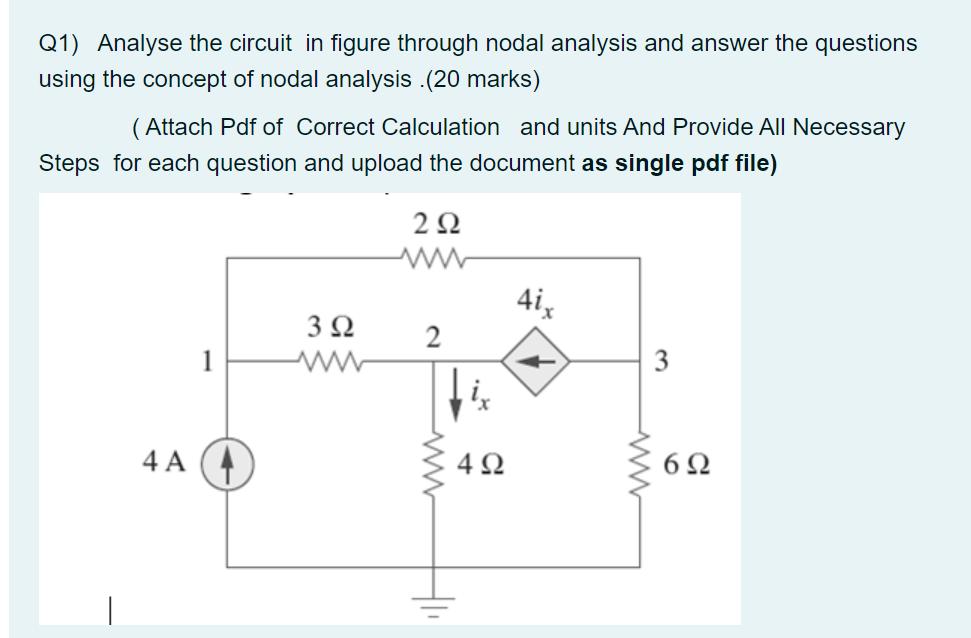 Solved a) The number of Reference node in the circuit | Chegg.com