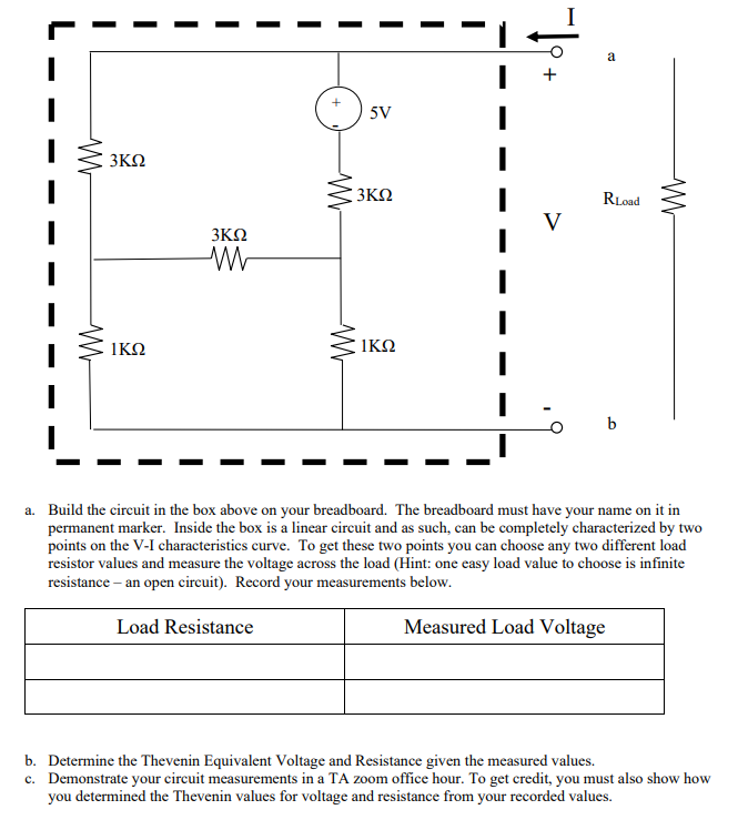 Solved A. Build The Circuit In The Box Above On Your | Chegg.com