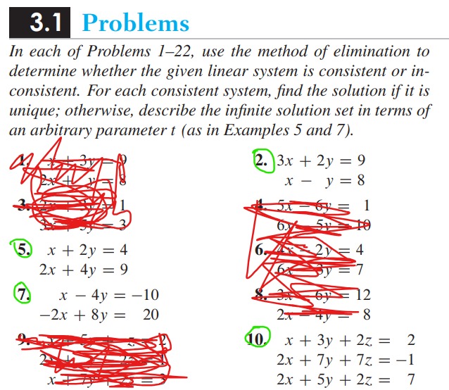 Solved In each of Problems 1−22, use the method of | Chegg.com