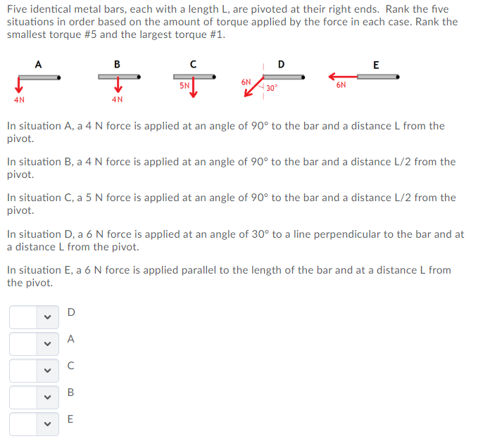 Solved Five identical metal bars, each with a length L, are | Chegg.com