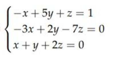 Solved Consider the following system of linear equations | Chegg.com