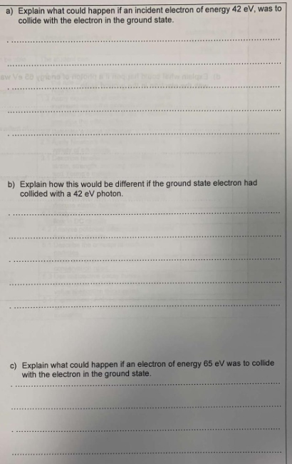 Solved Below is an energy level diagram, Fig 13. It shows a | Chegg.com