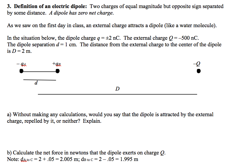 solved-definition-of-an-electric-dipole-two-charges-of-chegg