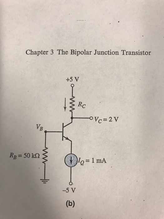 Solved Chapter 3 The Bipolar Junction Transistor +5 V 2 V 50 | Chegg.com