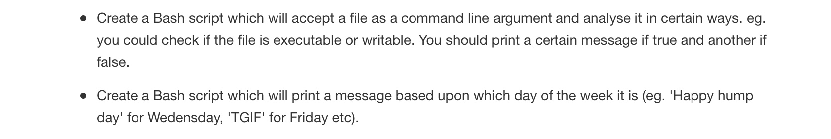 Solved • Create a Bash script which will accept a file as a | Chegg.com