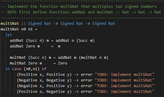 Solved Please Do It In Haskell And Include Steps And A | Chegg.com