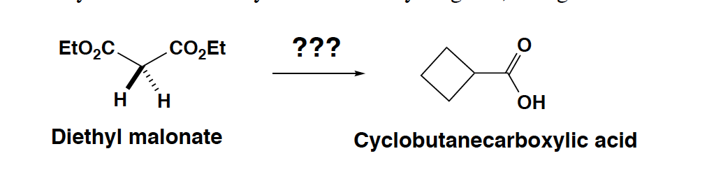 Solved EtO2C. CO2Et ??? H OH Diethyl malonate | Chegg.com