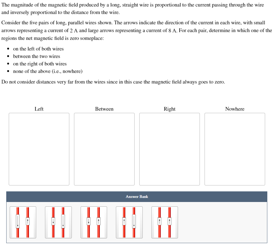 Solved The magnitude of the magnetic field produced by a | Chegg.com