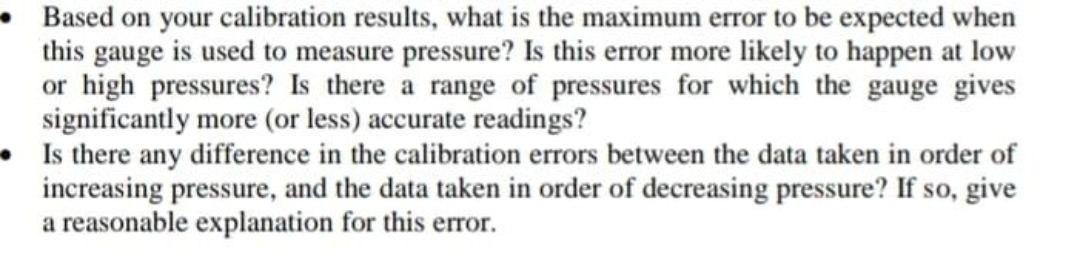 Solved Based On Your Calibration Results, What Is The | Chegg.com