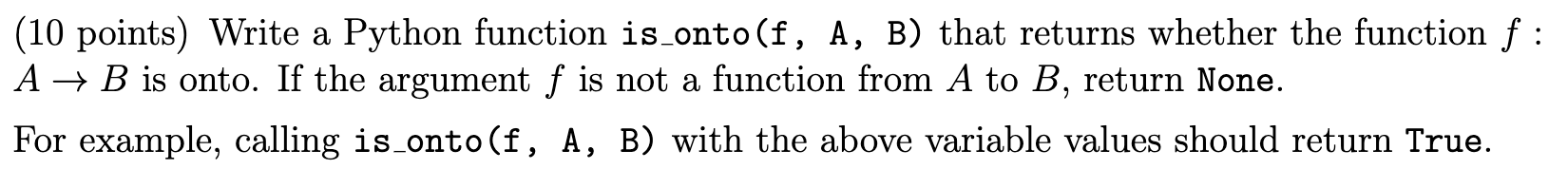 Solved This lab deals with functions on finite sets. We'll | Chegg.com