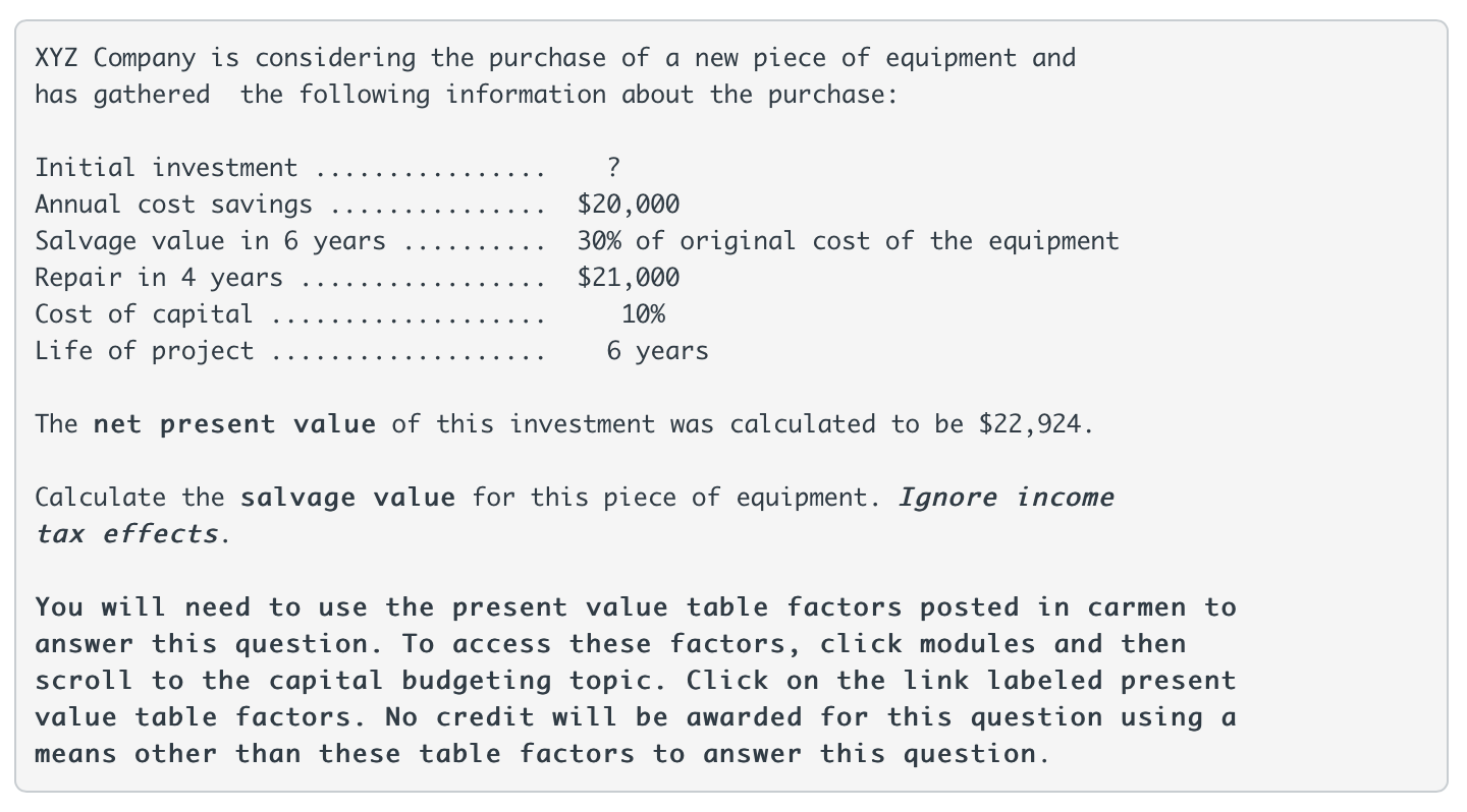 solved-xyz-company-is-considering-the-purchase-of-a-new-chegg