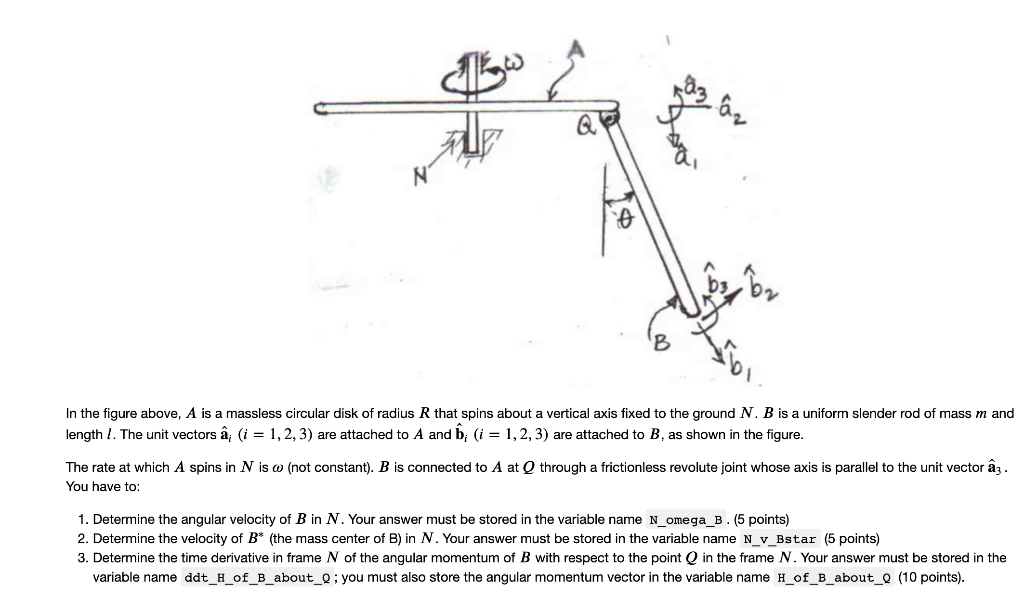 Az In The Figure Above A Is A Massless Circular D Chegg Com