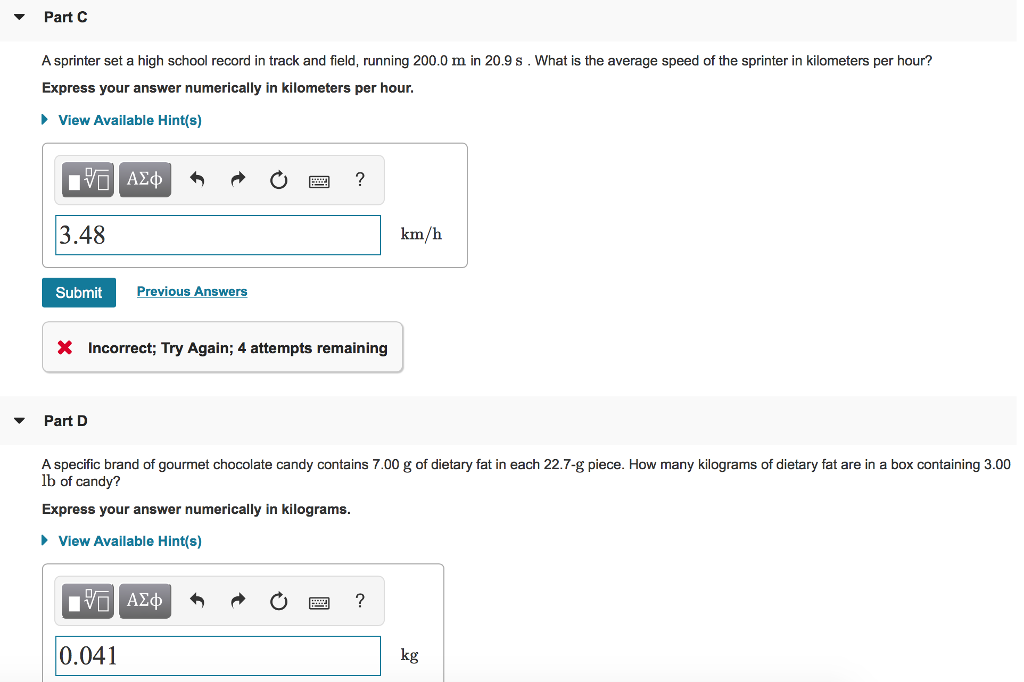 Solved Part A In Europe, gasoline efficiency is measured in