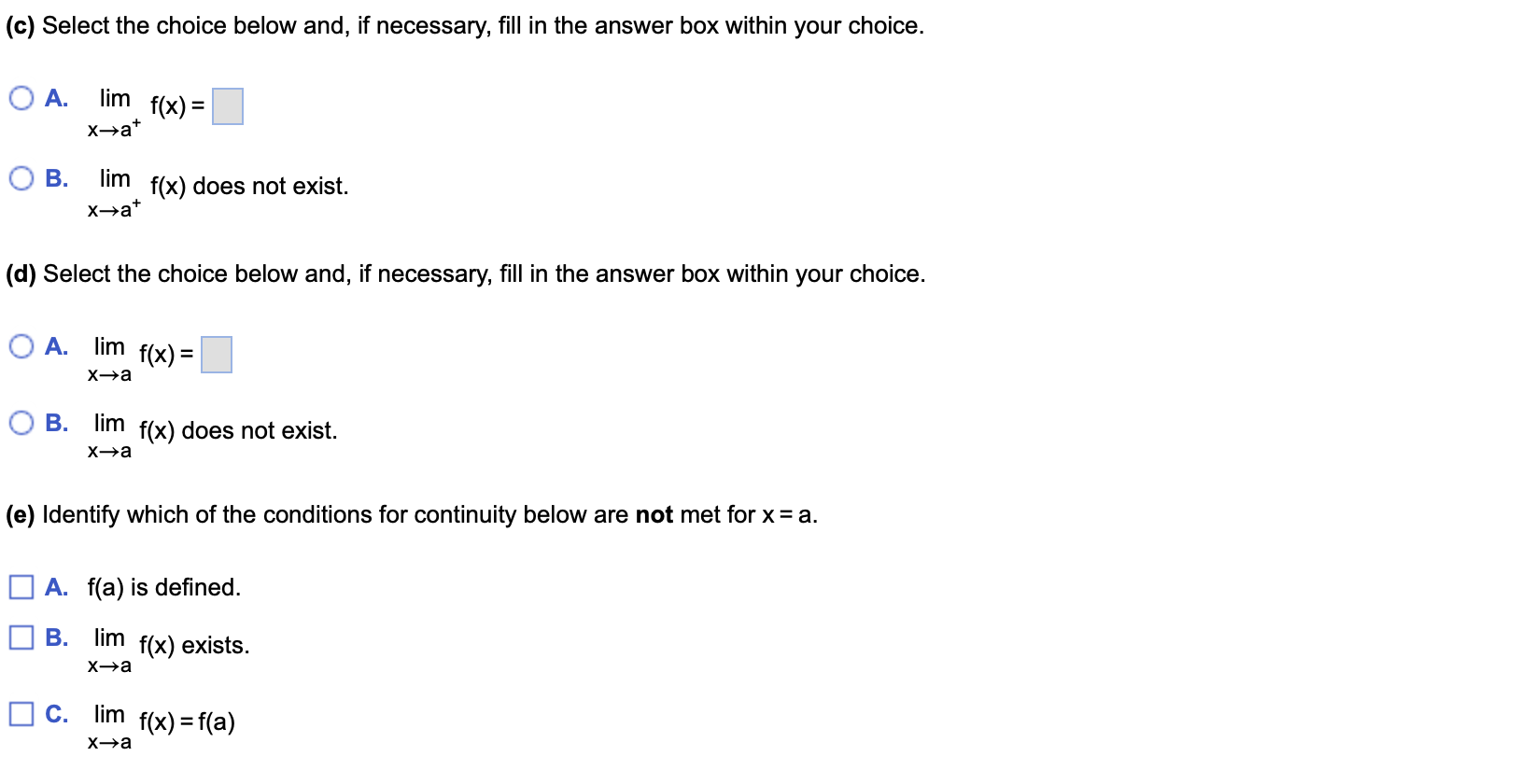 Solved not met. a= (Use a comma to separate answers as | Chegg.com