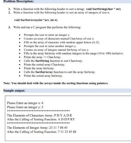 Solved Problem Description: 1. Write a function with the | Chegg.com