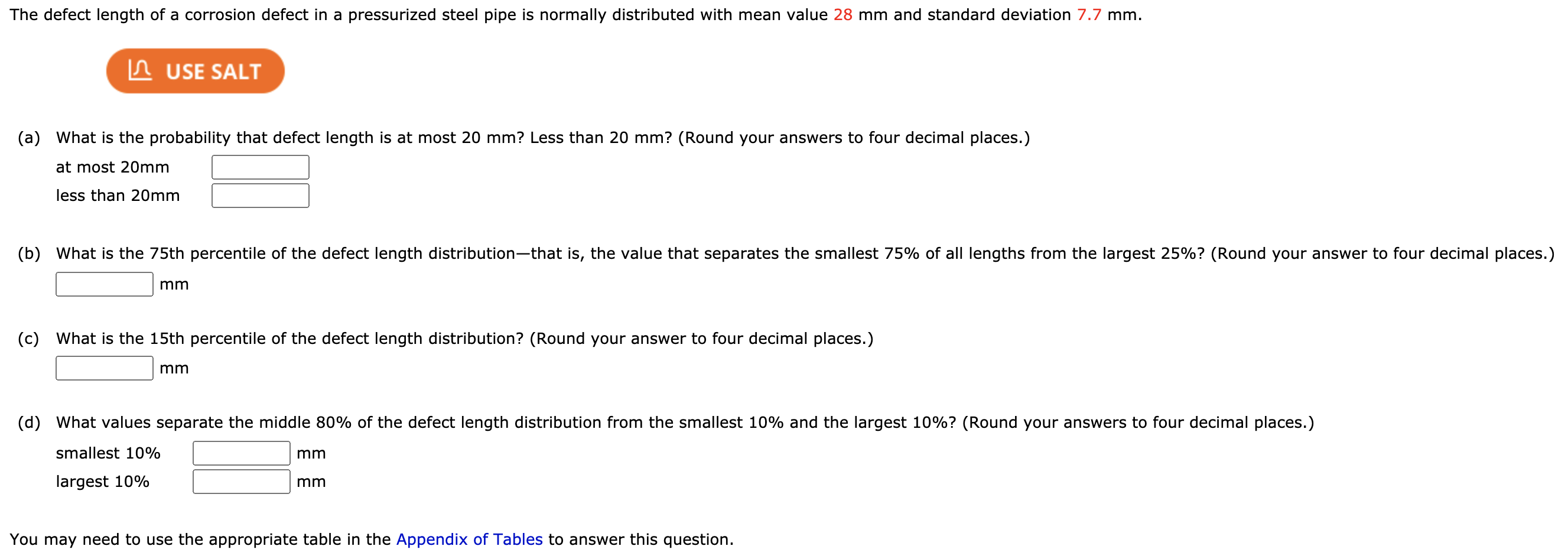 Solved The defect length of a corrosion defect in a | Chegg.com