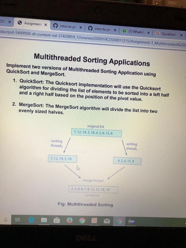 9 Assignment X intro-to-jav x intro-to-jav x (7) | Chegg.com
