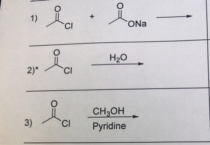 Solved Predict the organic product for each of the following | Chegg.com