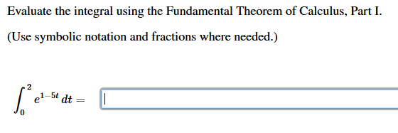 Solved Evaluate the integral using the Fundamental Theorem | Chegg.com