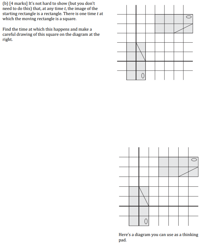 Solved 5. In the diagram at the right, the grid lines are 1 | Chegg.com