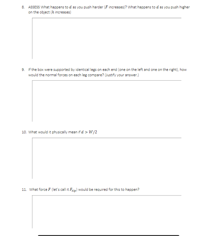 Solved 5 Visualize We Can Draw An Extended Force Diagram Chegg Com